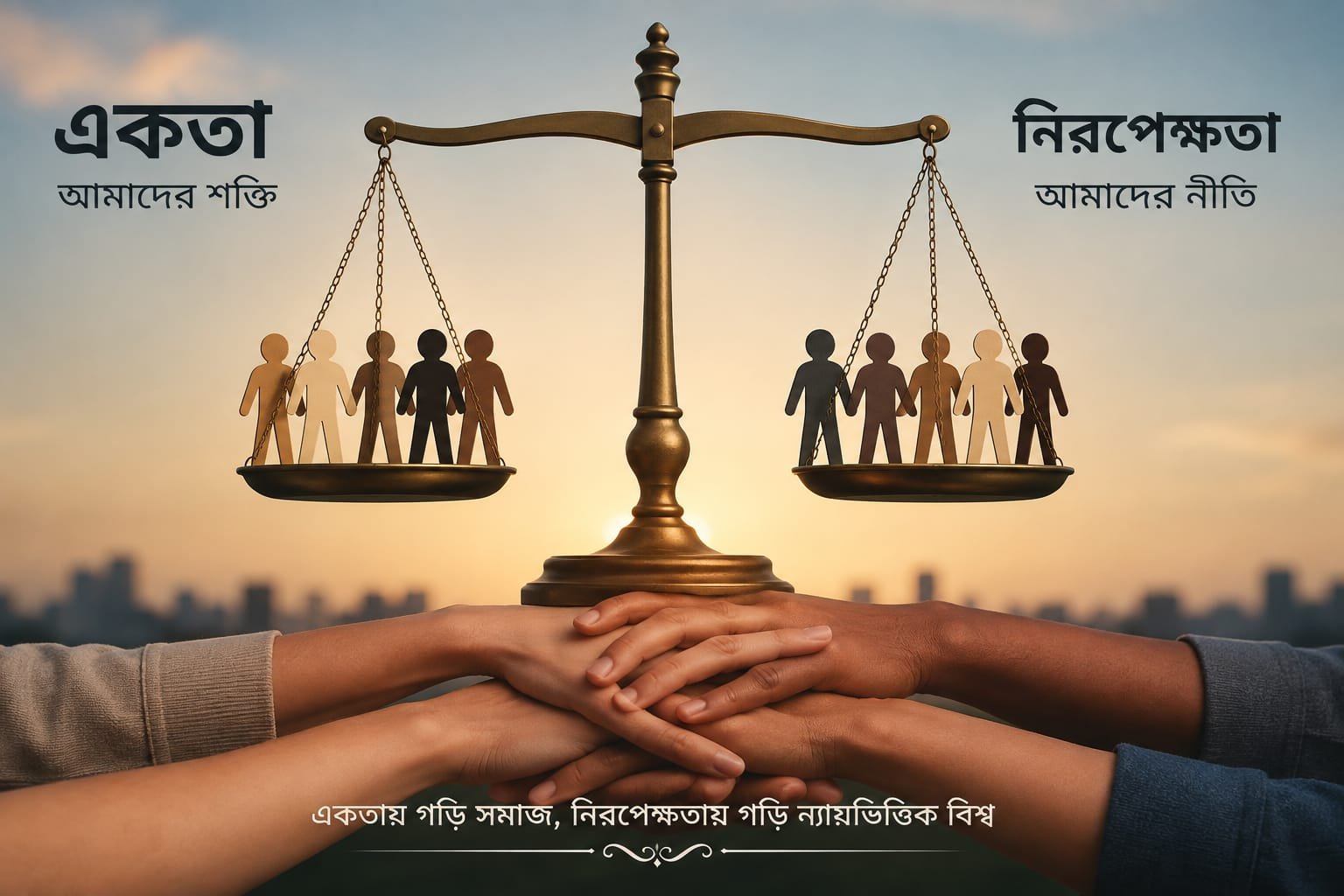 পক্ষপাতের ঊর্ধ্বে: সত্য, ন্যায় ও নিরপেক্ষতার আলোকে বাংলাদেশ