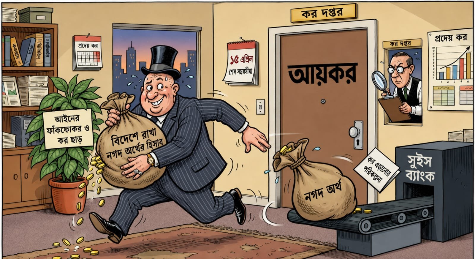 এক বছরে প্রায় ১৫ হাজার কোটি টাকার কর ফাঁকি উন্মোচন, বিপাকে হাজারো ফাঁকিবাজ