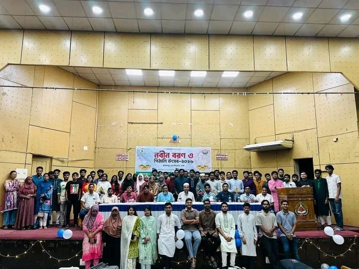 শাবিপ্রবিতে জামালপুর এসোসিয়েশনের নবীনবরণ ও পিঠালি উৎসব